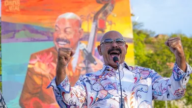 Así disfruta Oscar D'León su Semana Santa: El artista fue homenajeado en Anzoátegui