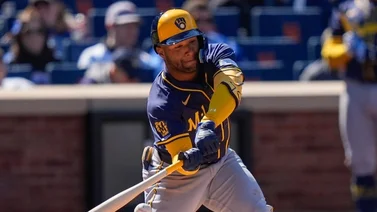MLB: Jackson Chourio es cambiado en el lineup, para su segundo juego