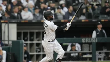 MLB: ¡La puso a volar! Luis Robert Jr conectó este impresionante estacazo (+Video)