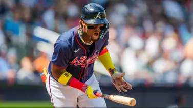 MLB: Mira cómo Ronald Acuña Jr. celebra al mejor estilo de Tiburones de La Guaira MLB: Mira cómo Ronald Acuña Jr. celebra al mejor estilo de Tiburones de La Guaira