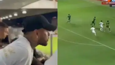 Así reacciona Neymar Jr ante el gol de Otero con el Santos (+ Video) Así reacciona Neymar Jr ante el gol de Otero con el Santos (+ Video)