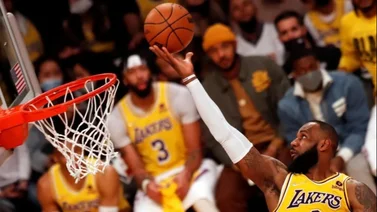 NBA: ¡Leyenda! LeBron James igualó su marca personal de triples en victoria de Los Angeles Lakers