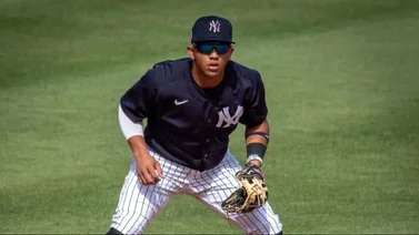 Oswald Peraza decidido en adueñarse de la tercera base de los Yankees