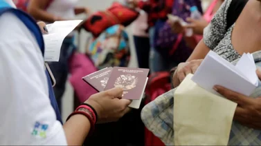 Venezolanos sin visa