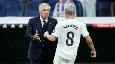 Carlo Ancelotti afirma que Federico Valverde podrá volver para el Derbi Carlo Ancelotti afirma que Federico Valverde podrá volver para el Derbi