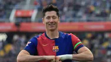 Barcelona presume el mejor año en números de Robert Lewandowski Barcelona presume el mejor año en números de Robert Lewandowski