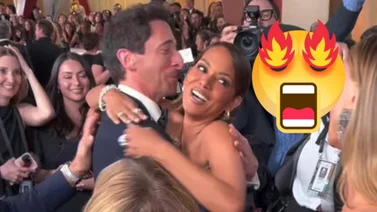 Premios Oscar 2025: Halle Berry le roba tremendo beso a Adrien Brody 