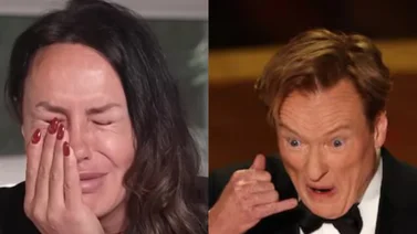 Conductor de los Oscar 2025, se burla de Karla Sofía Gascón en vivo 
