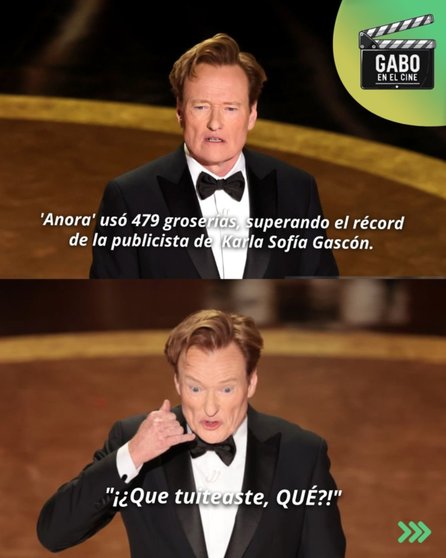 Conductor de los Oscar 2025, se burla de Karla Sofía Gascón en vivo - Conductor de los Oscar 2025, se burla de Karla Sofía Gascón en vivo