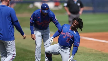 MLB: Carlos Mendoza habló sobre estatus de Luisangel Acuña (+Video)