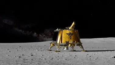 Así fue el impactante aterrizaje del primer módulo comercial en la Luna