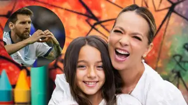 Hija de Adamari López celebra sus 10 años con un homenaje a Messi Hija de Adamari López celebra sus 10 años con un homenaje a Messi