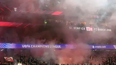 Champions League: Ambiente en el Estadio Da Luz entorpece el desarrollo del Barcelona Vs. Benfica Champions League: Ambiente en el Estadio Da Luz entorpece el desarrollo del Barcelona Vs. Benfica