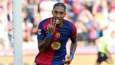 Champions League: Raphinha marca este verdadero golazo Champions League: Raphinha marca este verdadero golazo