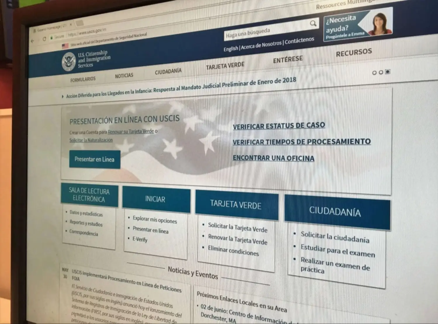USCIS en linea