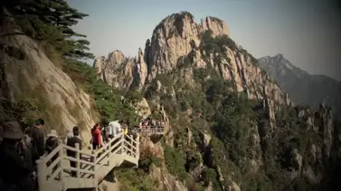 Escaleras de Huangshan Escaleras de Huangshan