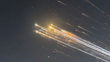 ¡Impactante! Captan en video los restos del Starship ardiendo en el cielo (+Video)