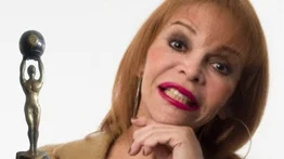 La vez que Norah Suárez recibió el premio Meridiano de Oro