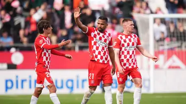 Yangel Herrera lidera al Girona y se prepara para las eliminatorias Yangel Herrera lidera al Girona y se prepara para las eliminatorias