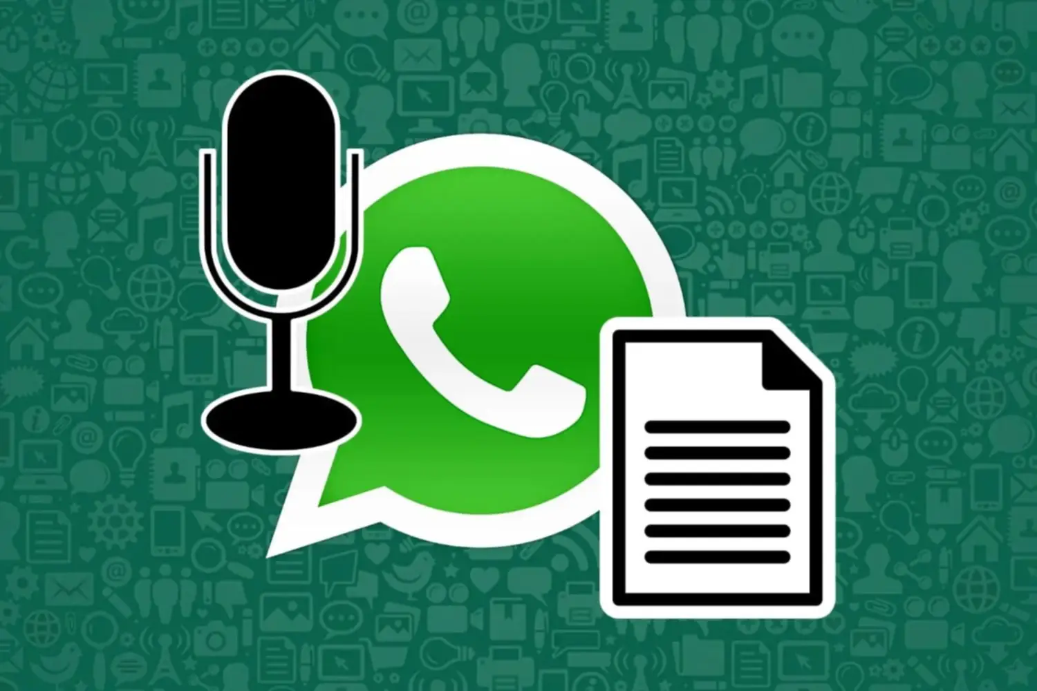whatsapp de texto a voz