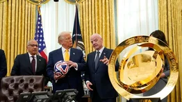 ¿Estados Unidos campeón del mundo?: Esto le dijo Infantino a Donald Trump
