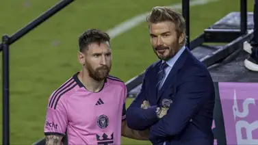 MLS: Lionel Messi le hace una invitación a David Beckham MLS: Lionel Messi le hace una invitación a David Beckham