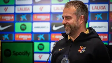 Hansi Flick se queda satisfecho por la clasificación del Barcelona en Champions League Hansi Flick se queda satisfecho por la clasificación del Barcelona en Champions League