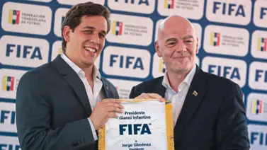 Presidente de la FIFA felicita a la FVF por su centenario (+ Video) Presidente de la FIFA felicita a la FVF por su centenario (+ Video)