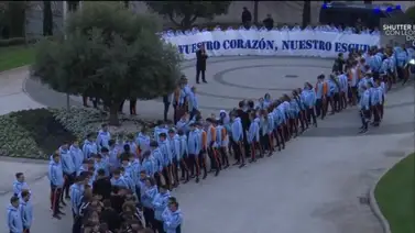 Champions League: Mira el increíble pasillo que le hizo la cantera al equipo grande del Real Madrid (+video) Champions League: Mira el increíble pasillo que le hizo la cantera al equipo grande del Real Madrid (+video)