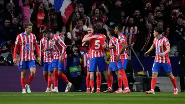 Champions League: El peculiar mosaico que regalaron los aficionados del Atlético Madrid Champions League: El peculiar mosaico que regalaron los aficionados del Atlético Madrid