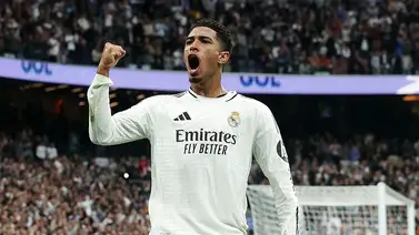 ¡Eufórico! Jude Bellingham cabecea una botella lanzada desde el Estadio Metropolitano (+Video) ¡Eufórico! Jude Bellingham cabecea una botella lanzada desde el Estadio Metropolitano (+Video)