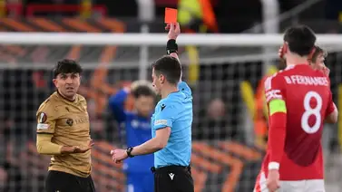 Real Sociedad y Jon Aramburu no pudieron ante Manchester United y quedaron fuera de la Europa League Real Sociedad y Jon Aramburu no pudieron ante Manchester United y quedaron fuera de la Europa League