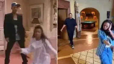Will Smith y Tatyana Ali reviven emblemática escena de 'El príncipe de Bel-Air' Will Smith y Tatyana Ali reviven emblemática escena de 'El príncipe de Bel-Air'