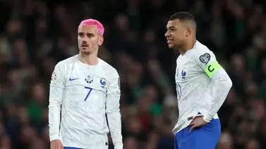 Mbappé sobre el retiro de Griezmann de la selección francesa: "No me tomó por sorpresa" Mbappé sobre el retiro de Griezmann de la selección francesa: "No me tomó por sorpresa"