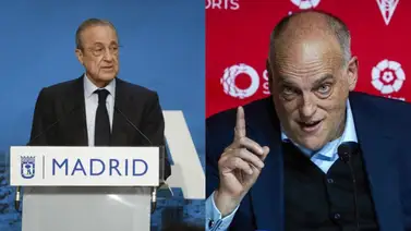 Javier Tebas ataca a Florentino Pérez tras protesta por 72 horas de descanso Javier Tebas ataca a Florentino Pérez tras protesta por 72 horas de descanso