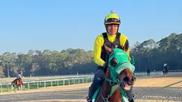 Así le fue al jockey venezolano de ascendencia wayuu que debutó este miércoles en Tampa Bay Downs