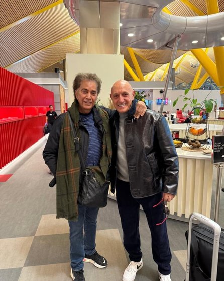 José Luis Rodríguez "El Puma" y Franco de Vita: Así fue el emocionante encuentro - José Luis Rodríguez "El Puma" y Franco de Vita: Así fue el emocionante encuentro