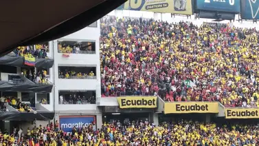 Así fue la bengala que lanzó la barra venezolana en el partido de la Vinotinto y Ecuador (+Foto) Así fue la bengala que lanzó la barra venezolana en el partido de la Vinotinto y Ecuador (+Foto)
