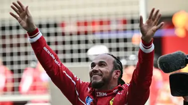 Formula 1: Hamilton consiguió primer triunfo histórico con Ferrari Formula 1: Hamilton consiguió primer triunfo histórico con Ferrari