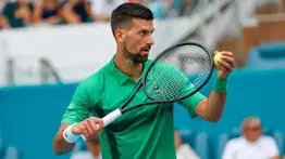 Djokovic vence a Camilo Ugo Carabelli y avanza a octavos de final de Miami