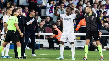 Fiscalía desestima insultos a Vinicius Jr durante el Clásico en Montjuic Fiscalía desestima insultos a Vinicius Jr durante el Clásico en Montjuic
