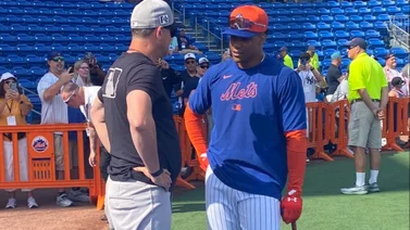 MLB: Aaron Boone le lanza un dardo a Juan Soto en su reencuentro en el Spring Training