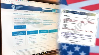 EEUU permiso I-94