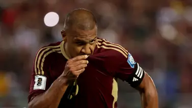 El emotivo momento de Salomón Rondón tras ganarle a Perú (+ Video) El emotivo momento de Salomón Rondón tras ganarle a Perú (+ Video)