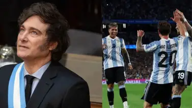 ¡Le dió con todo! Javier Milei celebró por todo lo alto la victoria de Argentina ante Brasil (+Foto) ¡Le dió con todo! Javier Milei celebró por todo lo alto la victoria de Argentina ante Brasil (+Foto)