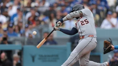 MLB: Así llega el primer bambinazo de Gleyber Torres con Detroit (+video)