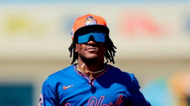 MLB: Luisangel Acuña se luce con su primera joyita de la temporada (+video)
