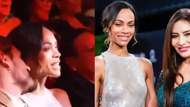 Zoe Saldaña cantando a todo pulmón este éxito de Myriam Hernández Zoe Saldaña cantando a todo pulmón este éxito de Myriam Hernández