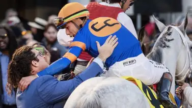 Saffie Joseph Jr., e Irad Ortiz Jr., campeones del Championship Meet 2025 en Gulfstream Park Saffie Joseph Jr., e Irad Ortiz Jr., campeones del Championship Meet 2025 en Gulfstream Park