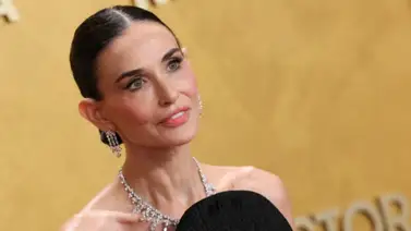 Demi Moore reaparece con notable cambio físico y extrema delgadez Demi Moore reaparece con notable cambio físico y extrema delgadez